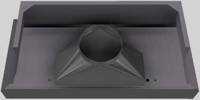 Vent-A-Hood® Designer Series 54" Gunsmoke Wall Mounted Range Hood-2
