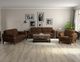 International Furniture Direct Loft Brown 69" Loveseat-1