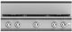 Hestan® KRT Series 36" Steeletto Gas Rangetop-0