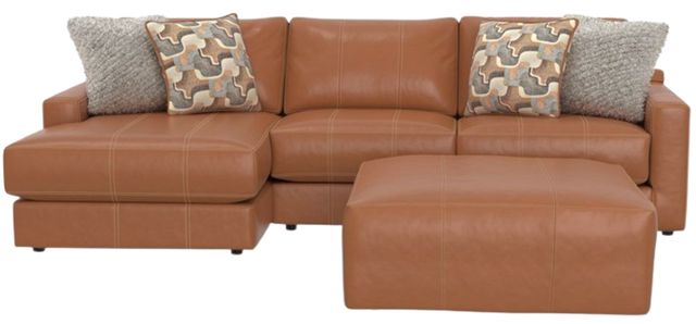 Jackson Furniture Minori 3-Piece Whiskey Left-Arm Facing Sectional with Ottoman-3