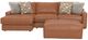 Jackson Furniture Minori 3-Piece Whiskey Left-Arm Facing Sectional with Ottoman-3