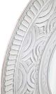 Bassett Mirror Holland White Wall Mirror-2