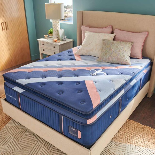 Stearns & Foster® Reserve Duet™ Wrapped Coil Firm Reversible Euro Pillow Top/Tight Top California King Mattress-1