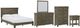 Signature Design by Ashley® Shamryn 5-Piece Grayish Brown Full Panel Bed Set-0
