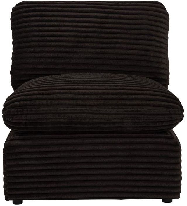 Coaster® Collins Chocolate Brown Modular Armless Chair-2