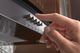 Amana® 36" Black Stainless Concave Glass Wall Mount Range Hood-5