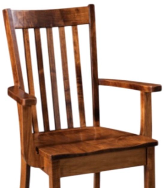 Archbold Furniture Customizable Amish Essentials Alex Arm Chair-1