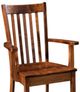 Archbold Furniture Customizable Amish Essentials Alex Arm Chair-1