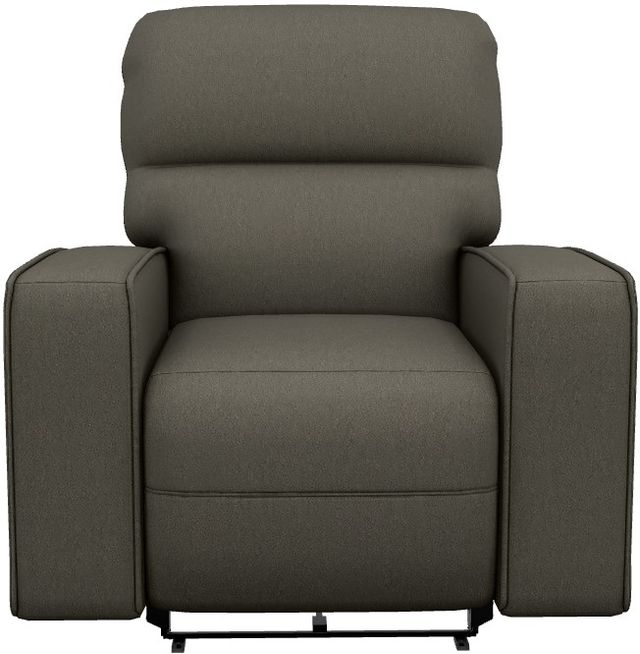 La-Z-Boy® Maddox Smoke Power Wall Recliner with Headrest and Lumbar-1