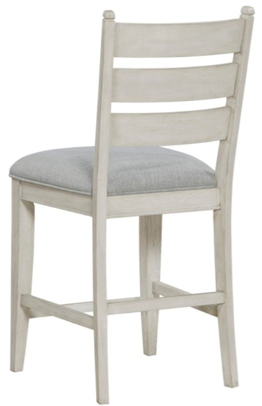 Homelegance® Wyatt Gray/Weathered White Counter Stool-4