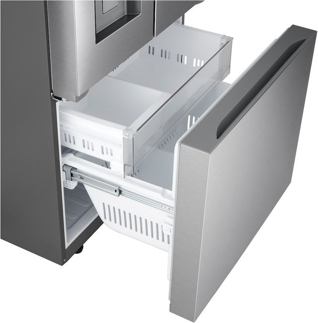 LG 33 in. 20.2 Cu. Ft. Stainless Steel French Door Refrigerator-3