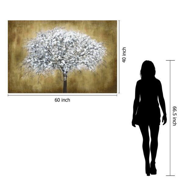 Classy Art Style 4 Tempered Glass plus Foil Wall Art-3