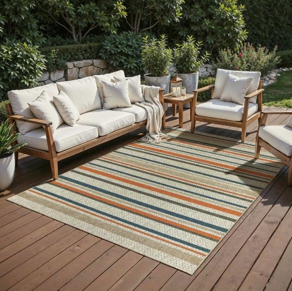 Oriental Weavers™ Latitude 5'x7' Style 3 Area Rug-1