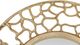 Miroir mural Westinghouse, plaqué or, Renwil®-3