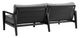 Armen Living Cayman Dark Gray Fabric Outdoor Seating Set-2