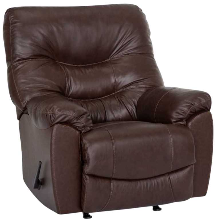 Franklin™ Trilogy Federica Brown Rocker Recliner | Miskelly