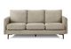 Monarch Specialties Inc. Beige 77" Sofa with Black Metal Legs-0
