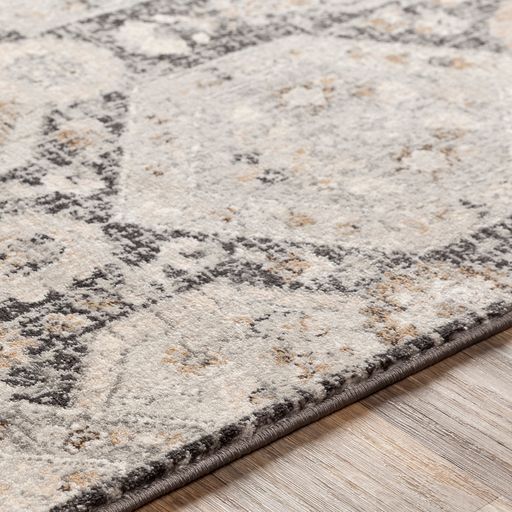 Surya Indigo Gray Black 8'x10' Area Rug-1