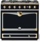 La Cornue CornuFe´ 90 36" Dark Navy Blue Slide In Dual Fuel Range-0