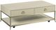 American Drew® Lenox Westgate Cream Coffee Table with Brassy Champagne Base-0