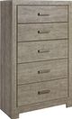 Signature Design by Ashley® Culverbach 4-Piece Gray Queen Panel Bed Set-4