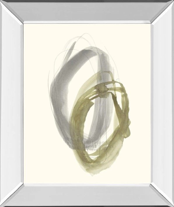 Classy Art Neutral Rounds II by Jennifer Goldberger Wall Art-0