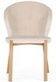 VIG Furniture Modrest Nadia 2-Piece Beige/Rosegold Velvet Dining Chair Set-1