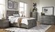 Najarian Furniture Toronto Gray Storage Panel Bed-3