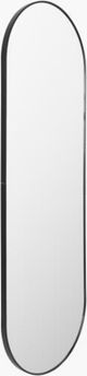 Surya Aranya Matte Black 22" Accent Mirror-1