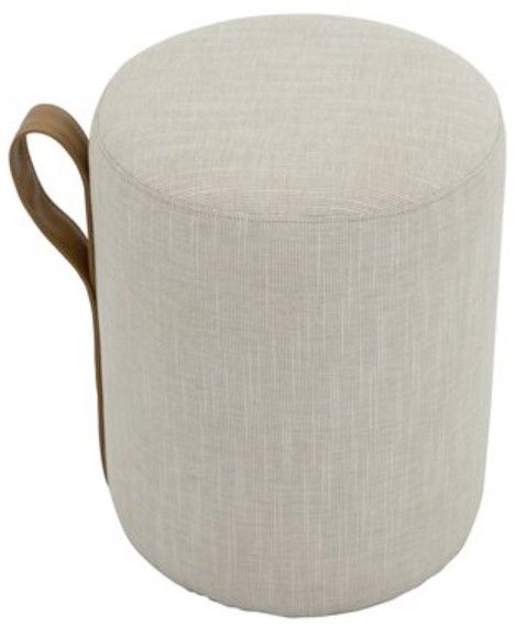 YHD Portia Natural Cream Pouf-0