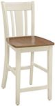 John Thomas Furniture® Dining Essentials San Remo Hickory/Shell 24" Counter Stool-0