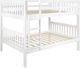 Donco Kids Austin Mission White Mission Full/Full Bunkbed-0
