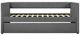 Homelegance® Trudy Dark Gray Youth Twin Daybed with Trundle-4