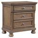 Homelegance® Bethel Antique Brown Nightstand-0