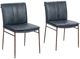 Classic Home Mayer 2-Piece Ocean Blue Dining Chair Set-0
