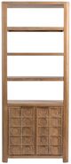 Classic Home Cleveland Sandy Taupe Bookcase-3