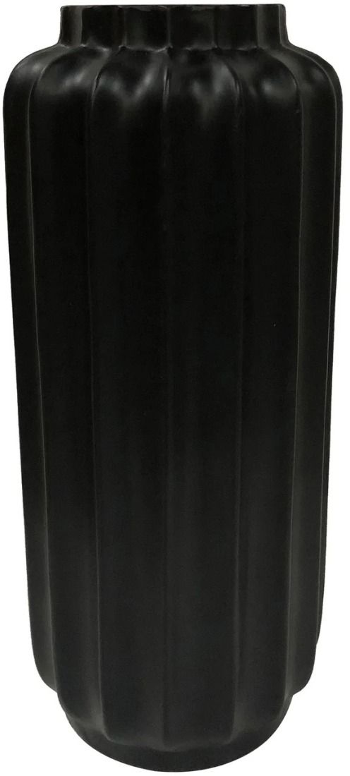 Harp & Finial® Bari Matte Black Large Floor Vase-0