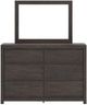 Signature Design by Ashley® Fraluna Charcoal Dresser and Mirror-1