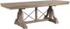Magnussen Home® Paxton Place Dovetail Gray 72" Trestle Dining Table-0