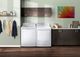 LG White Top Load Washer & Electric Dryer Laundry Pair-3