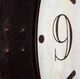 YHD Dark Brown/White Wall Clock-2