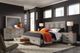 Aspenhome® Hyde Park Gray Paint King/Cal King Storage Footboard-3