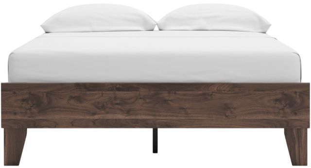 Signature Design by Ashley® Calverson Mocha Full Platform Bed-2