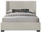 Meridian Furniture Oxford Beige Queen Bed-1