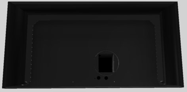 Vent-A-Hood® Designer Series 48" Black Wall Mounted Range Hood-2