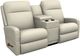 La-Z-Boy® Finley Bone Manual Wall Reclining Loveseat with Console-0