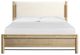 Magnussen Home® Sunset Cove Beige/Sanibel Brown Queen Panel Upholstered Headboard-2