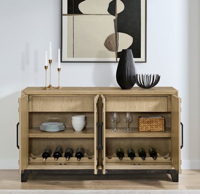 Emerald Home Sutton Place Caramel/Cocoa Sideboard-2