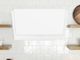 Zephyr Designer Collection Apex 36" Matte White Glass Wall Mounted Range Hood-5