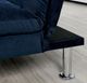 Furniture of America® Saratoga Navy Futon Sofa-3